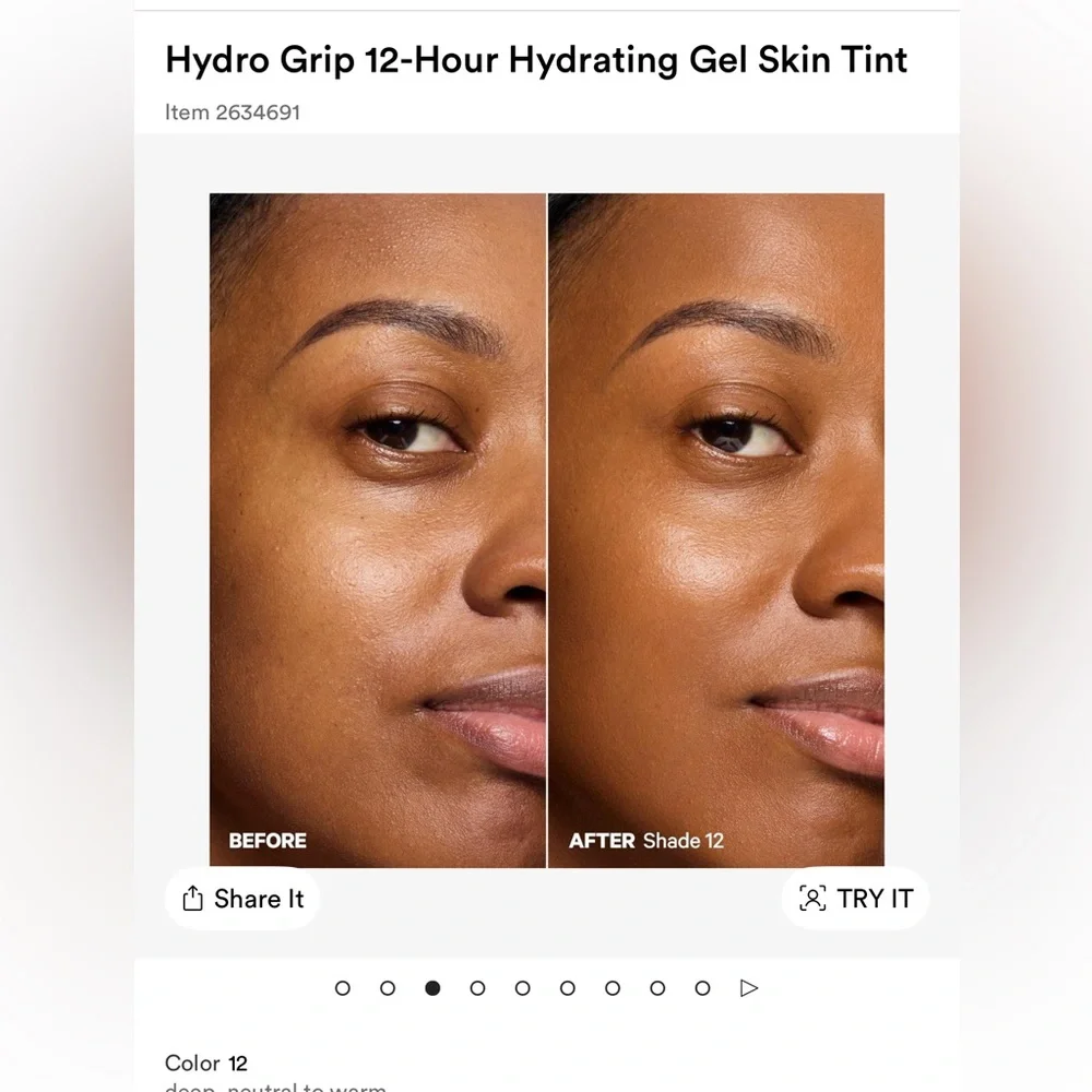 Milk Makeup Hydro Grip Gel Tint in Shade 12